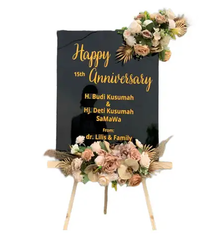 Papan Bunga Akrilik Narimbang